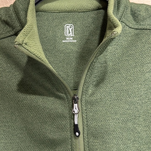 PGA TOUR Men’s Quarter Zip Pull Over Sweatshirt, Size M, EUC - Picture 2 of 5